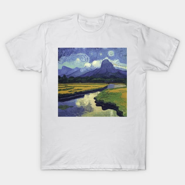 Amazon nature Vincent van Gogh style Amazon T Shirt TeePublic